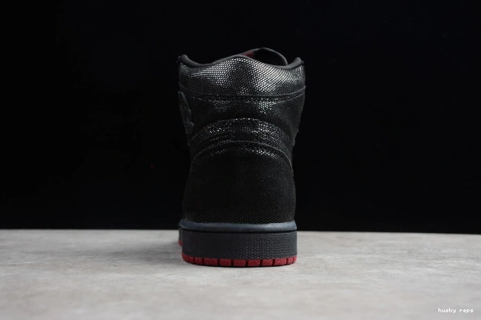 Rep Husky Retro 1 OG Black Red DC7071-001 Gym High Jordan Air 0803